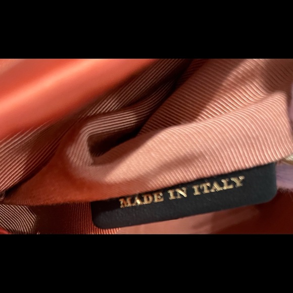 NEW Authentic Burberry Satin Embellished Clutch - Picture 9 of 11